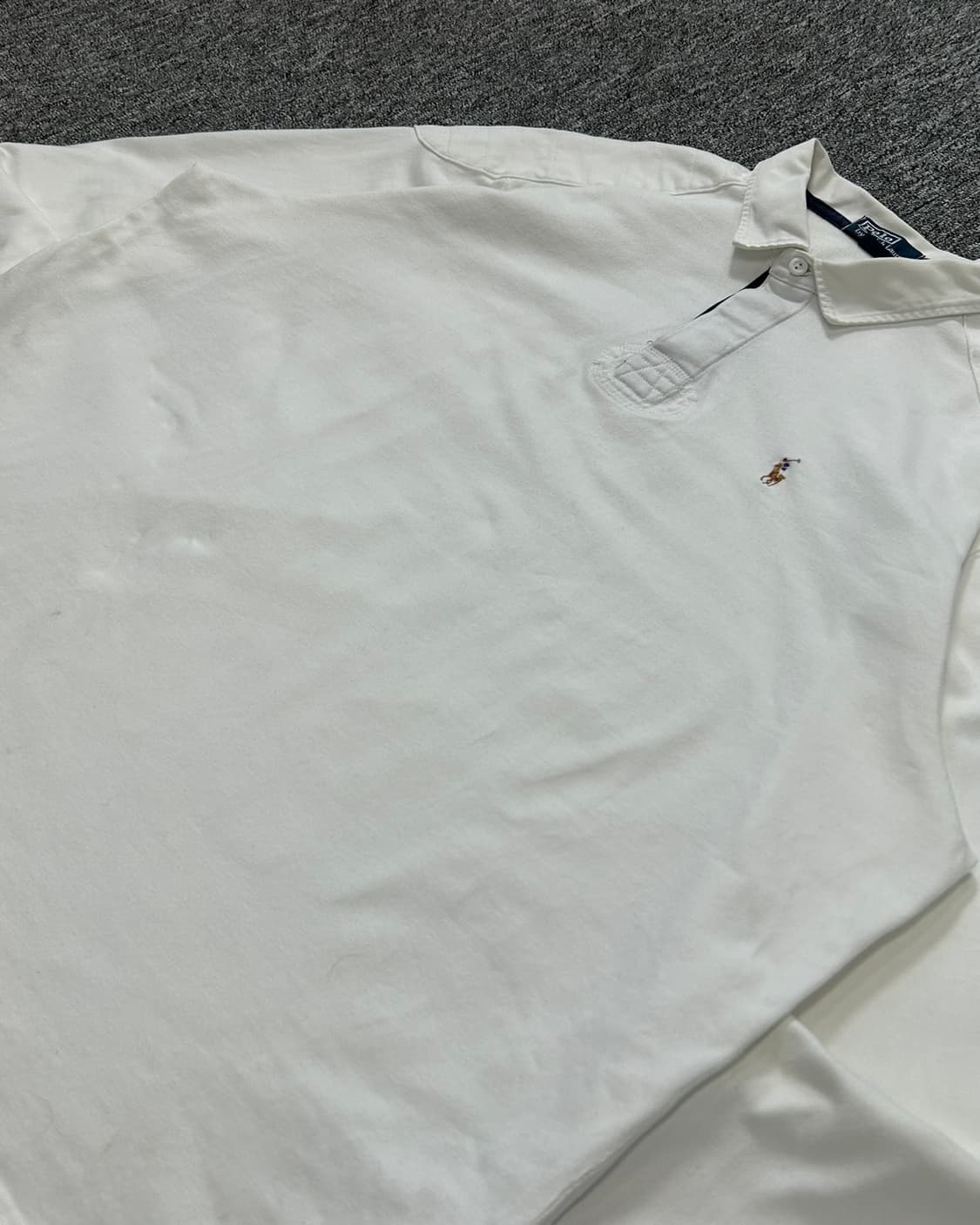 폴로 랄프로렌 숄더 패치 럭비 티셔츠  상품이미지2