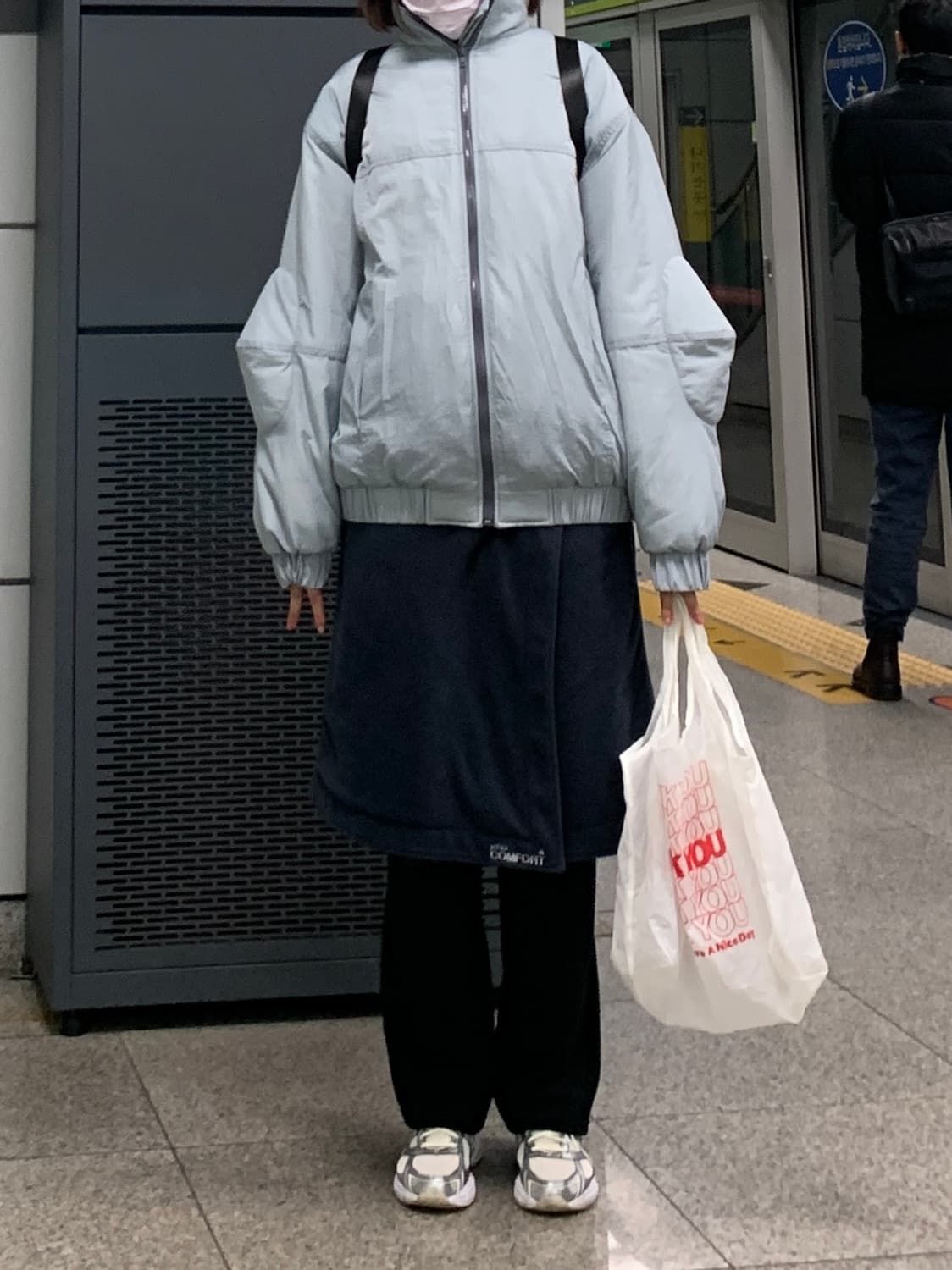 jichoiCOMFORT 22-006 WRAP SKIRT 지초이 상품이미지1