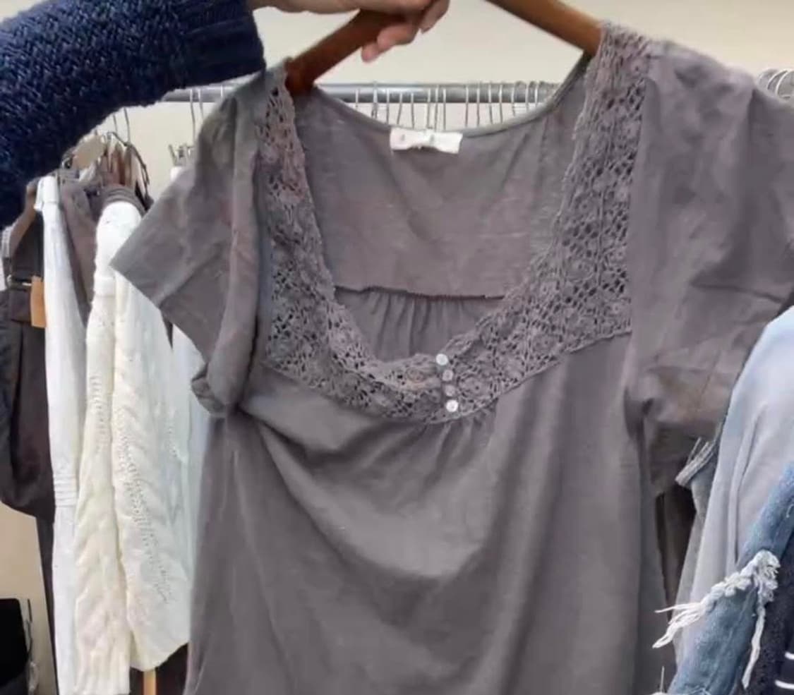 뮤트탑 네이비스커트 단품 상품이미지1