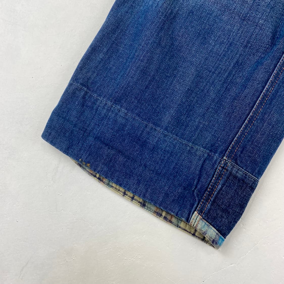 디젤 패치워크 와이드 데님 진 (34) 상품이미지3