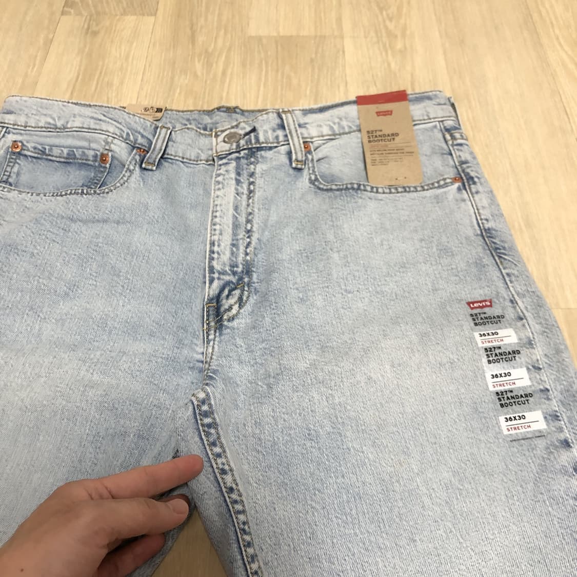 (36) 새상품 리바이스 Levi's 527 스탠다드 부츠컷 라이트 워시 상품이미지3
