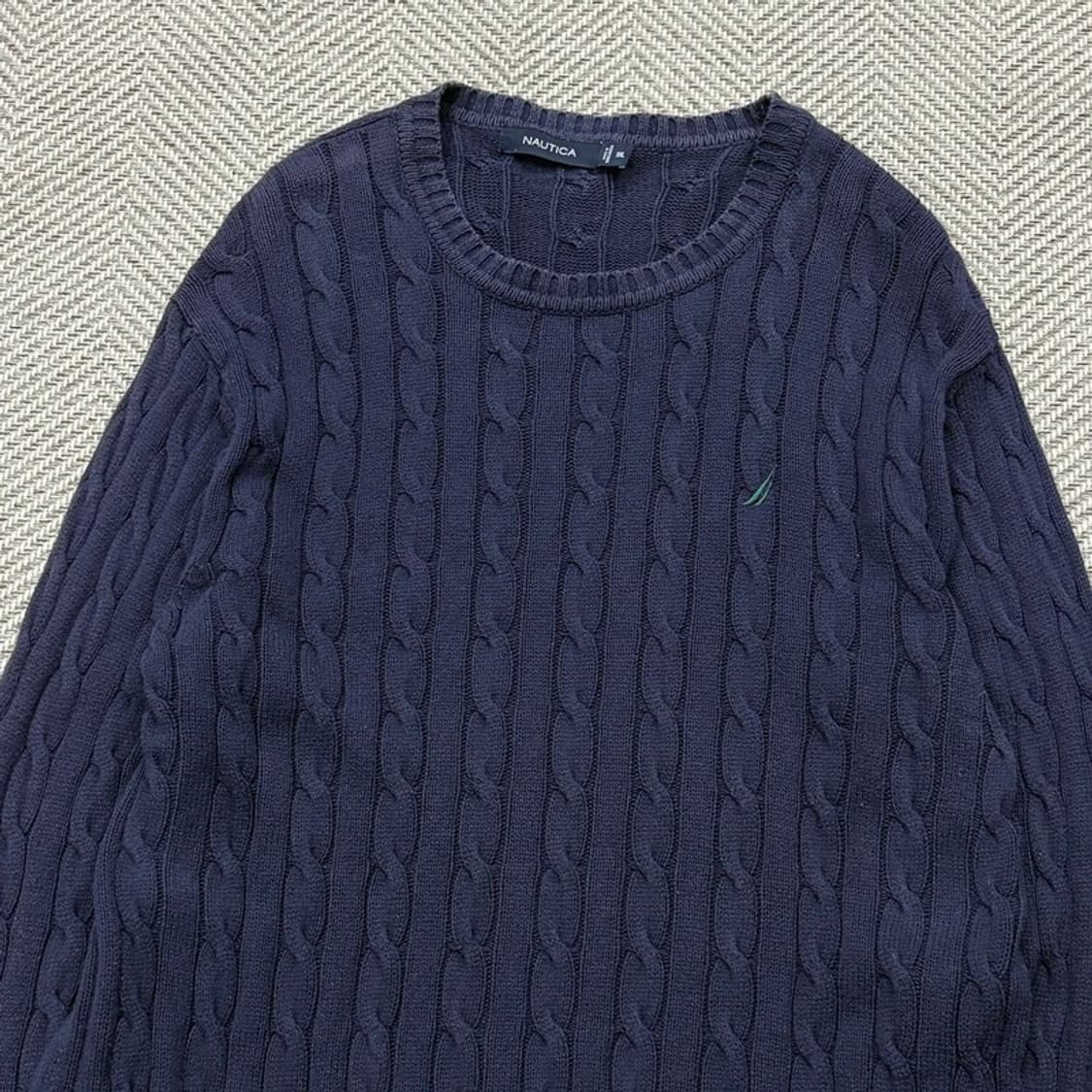 노티카 케이블 코튼 니트 v2282 상품이미지3