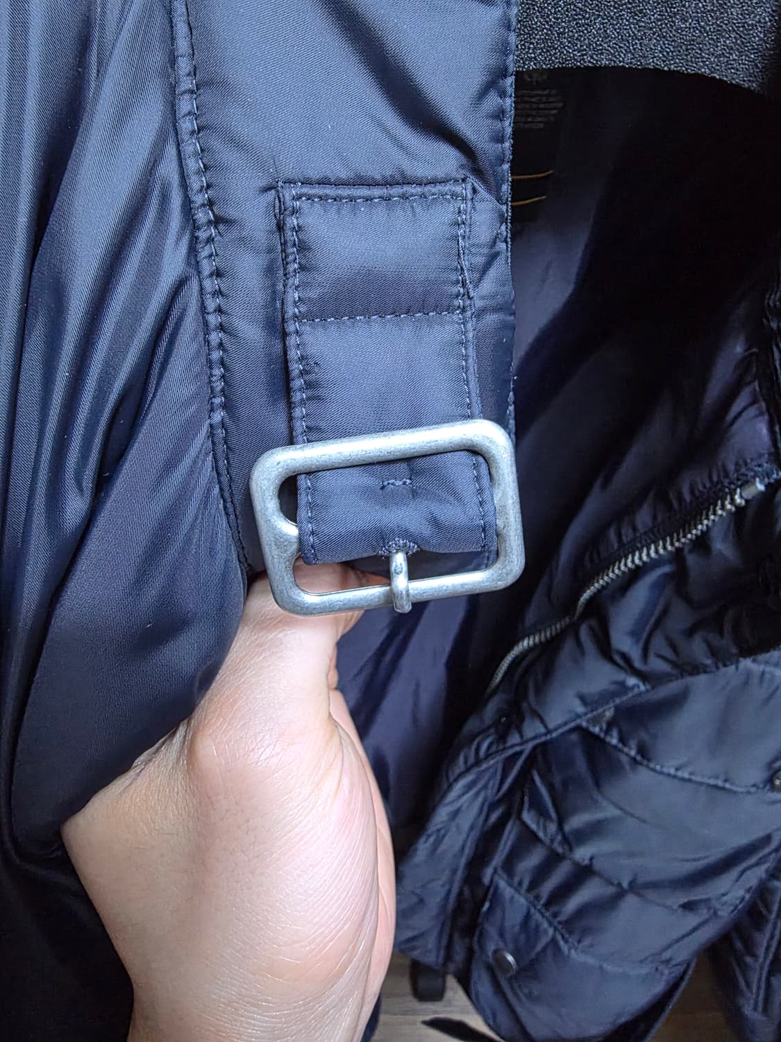 바버 패디드 자켓 M 네이비 상품이미지8