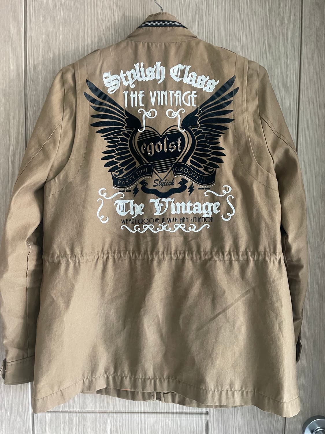 에고이스트 그런지 갸루 y2k 야상 상품이미지4