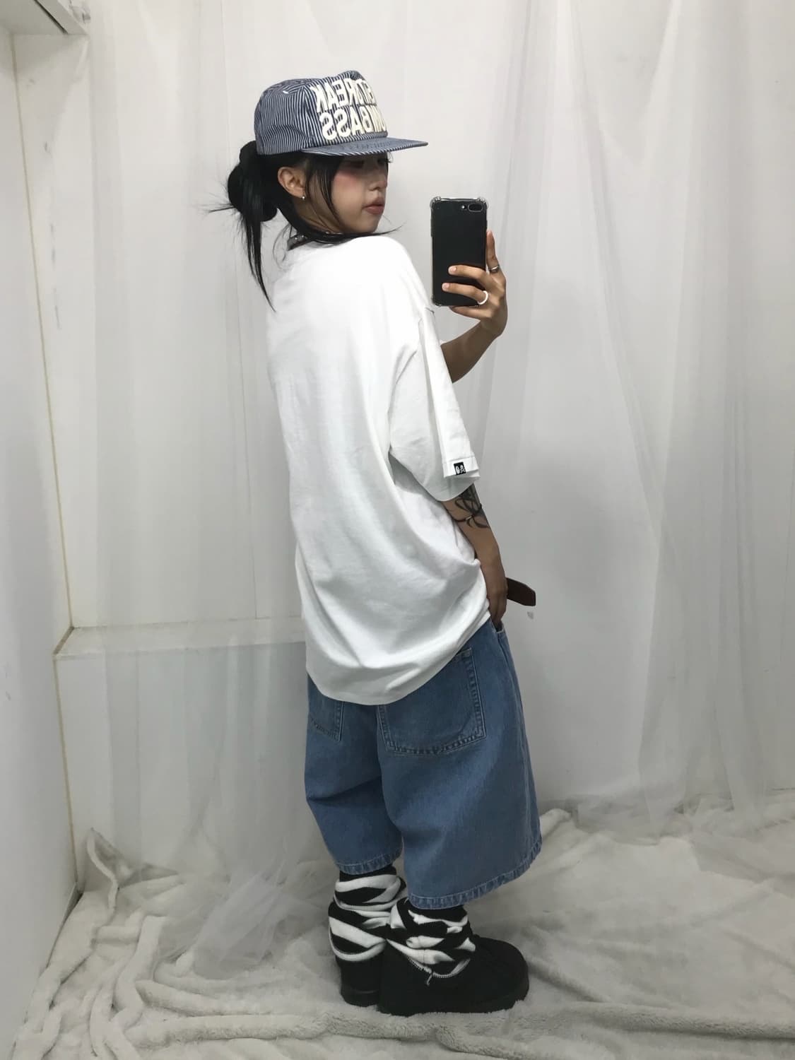 < Bape X Neighborhood Collaboration T-sh 상품이미지8