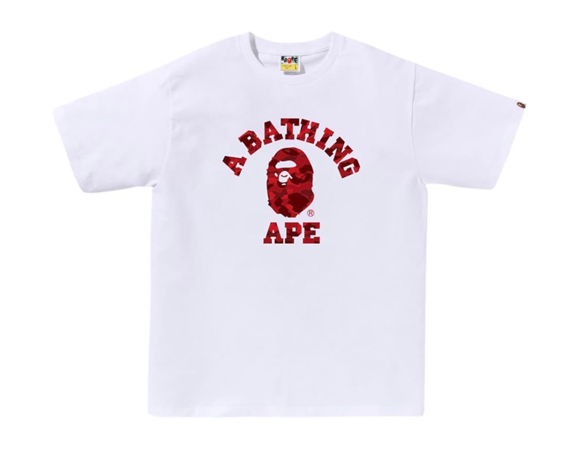 베이프 카모 반팔 반소매 티셔츠 상품이미지4