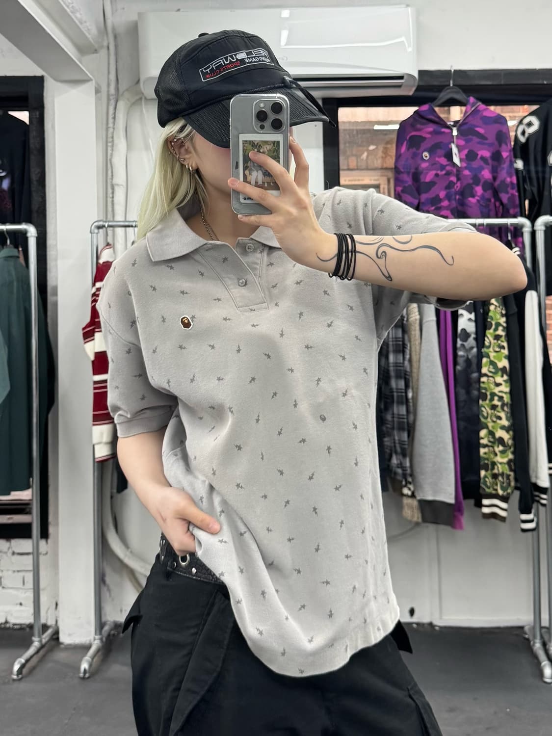 베이프 스타 PK 티셔츠 상품이미지4