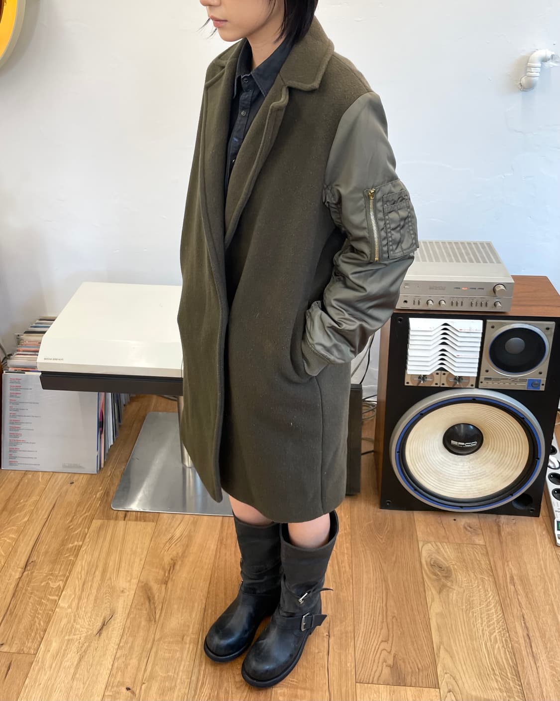 [38] 산드로 Ma-1 울 코트 상품이미지1