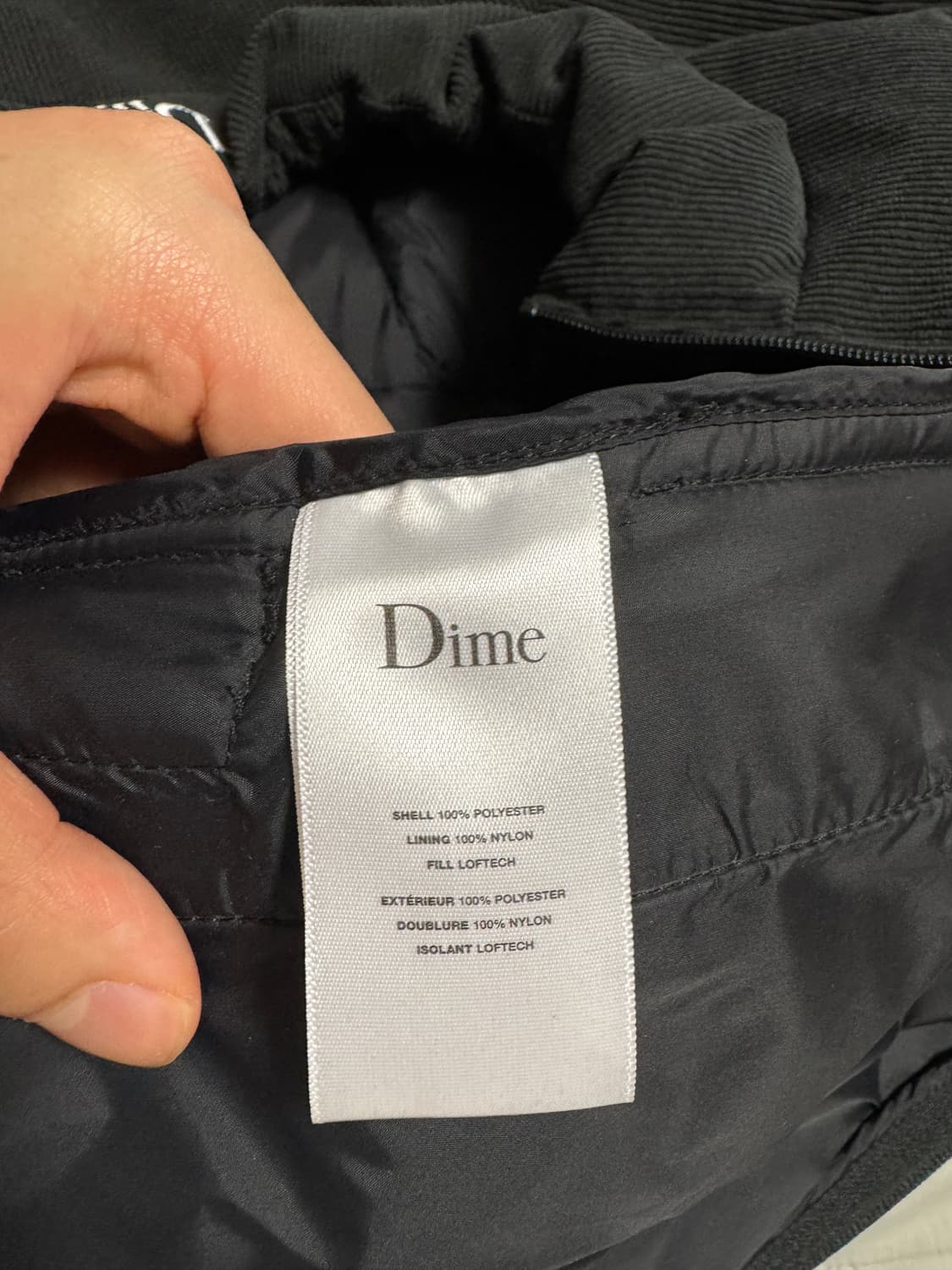 Dime 코듀로이 웨이브 패딩 XL 상품이미지4