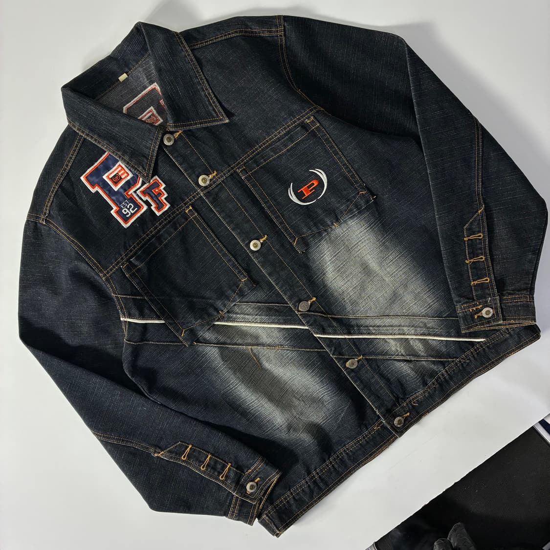 Phat Farm  팻팜 레이싱 데님 자켓  상품이미지2