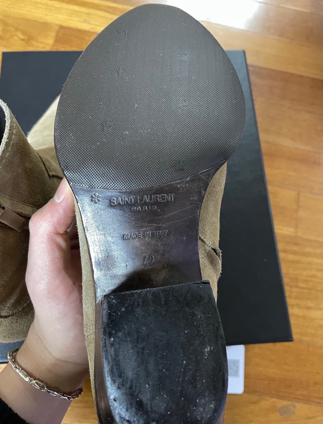 생로랑 루카스 42사이즈 판매 ( 또는 44랑 교환 원함) 상품이미지4