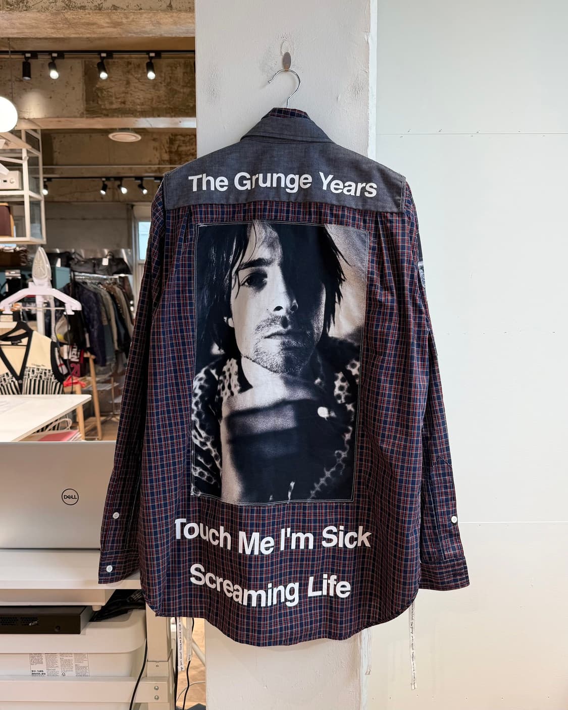 타카히로미야시타 더 솔로이스트 19SS 커트코베인 180도 리버시블 셔츠 상품이미지7