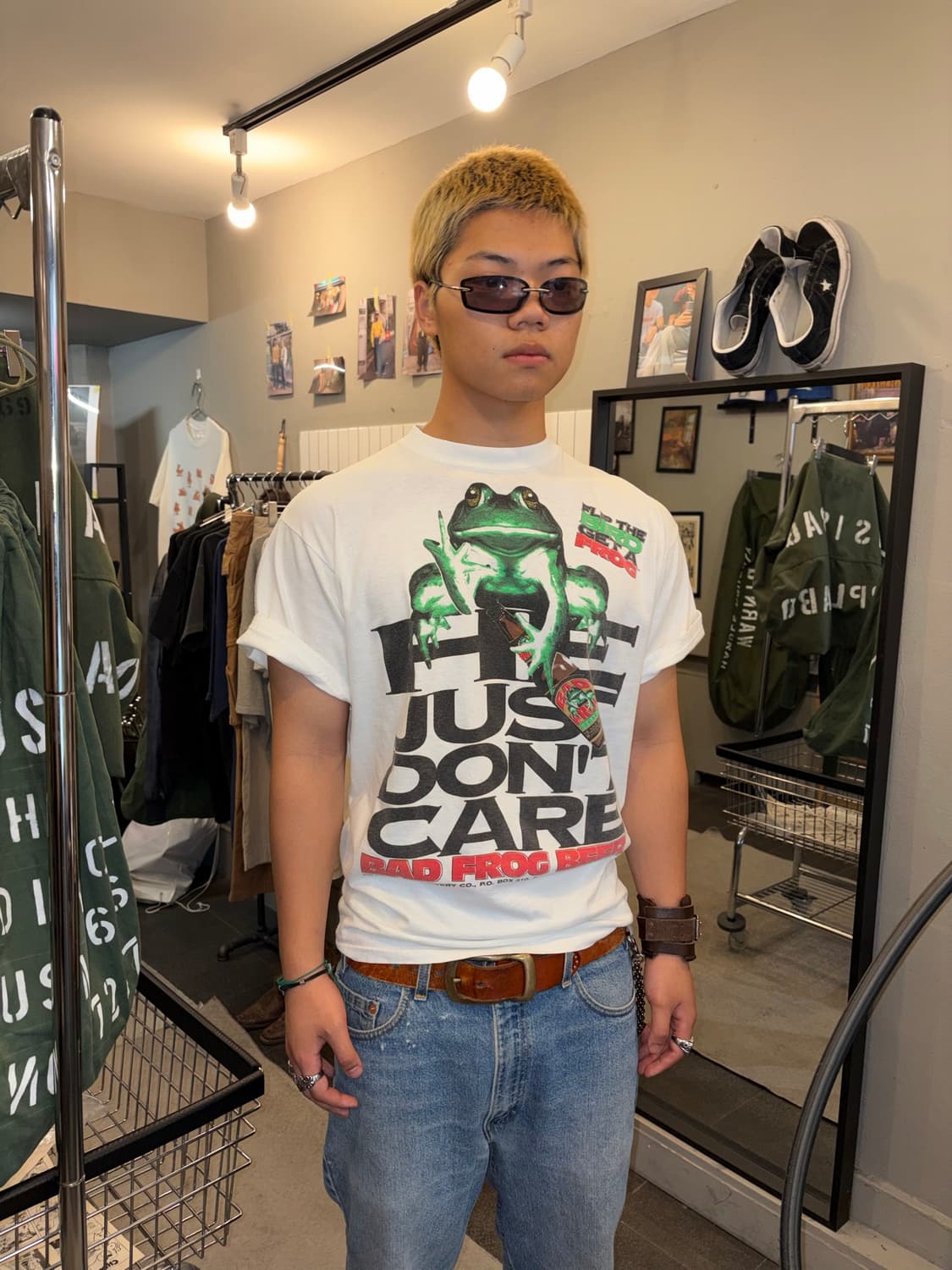 90‘s Bad Forg Beer promo attitude T 상품이미지2