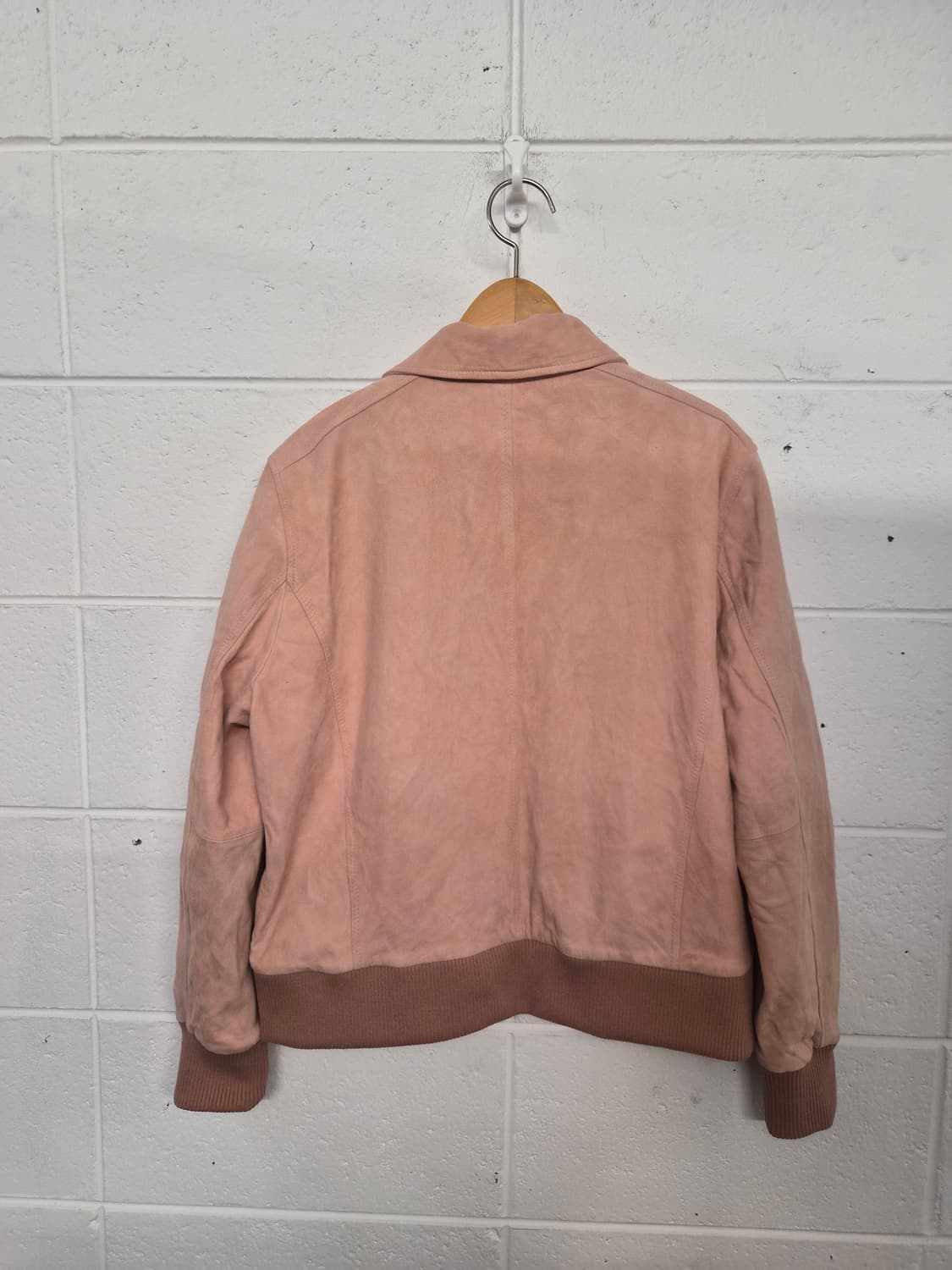 우먼 77) blue fit x ROBO 램스킨 스웨이드 자켓 팝니다 상품이미지2