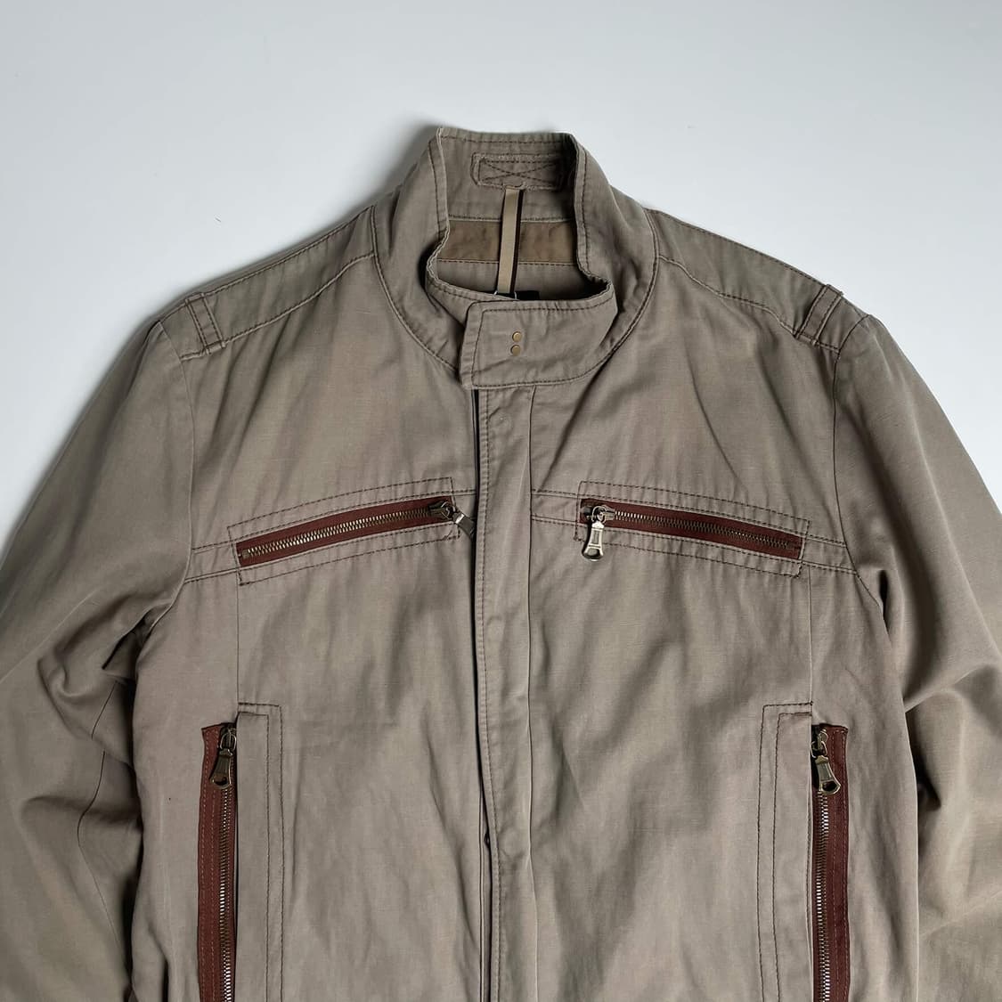 Hugo boss 6 포켓 코튼 린넨 봄버 상품이미지2