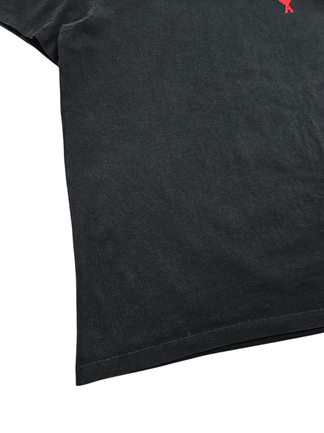 아미 스몰 로고 반팔 블랙 상품이미지6