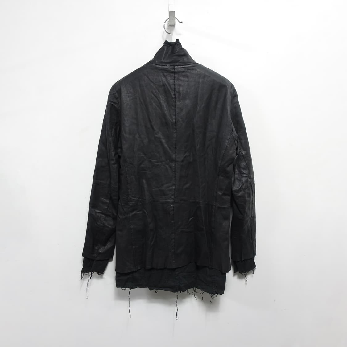 [44] SHELLAC 쉘락 아카이브 아티잔 레이어드 컷오프 램레더자켓 상품이미지5