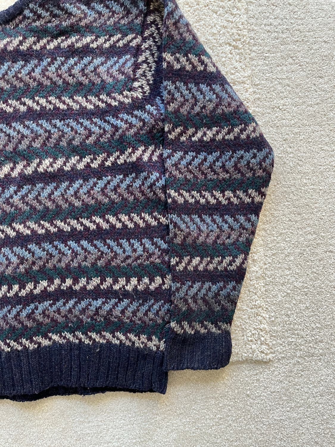 케빈피버 100% 버진 셔틀랜드 헤비울 니트 (103-105) 상품이미지7