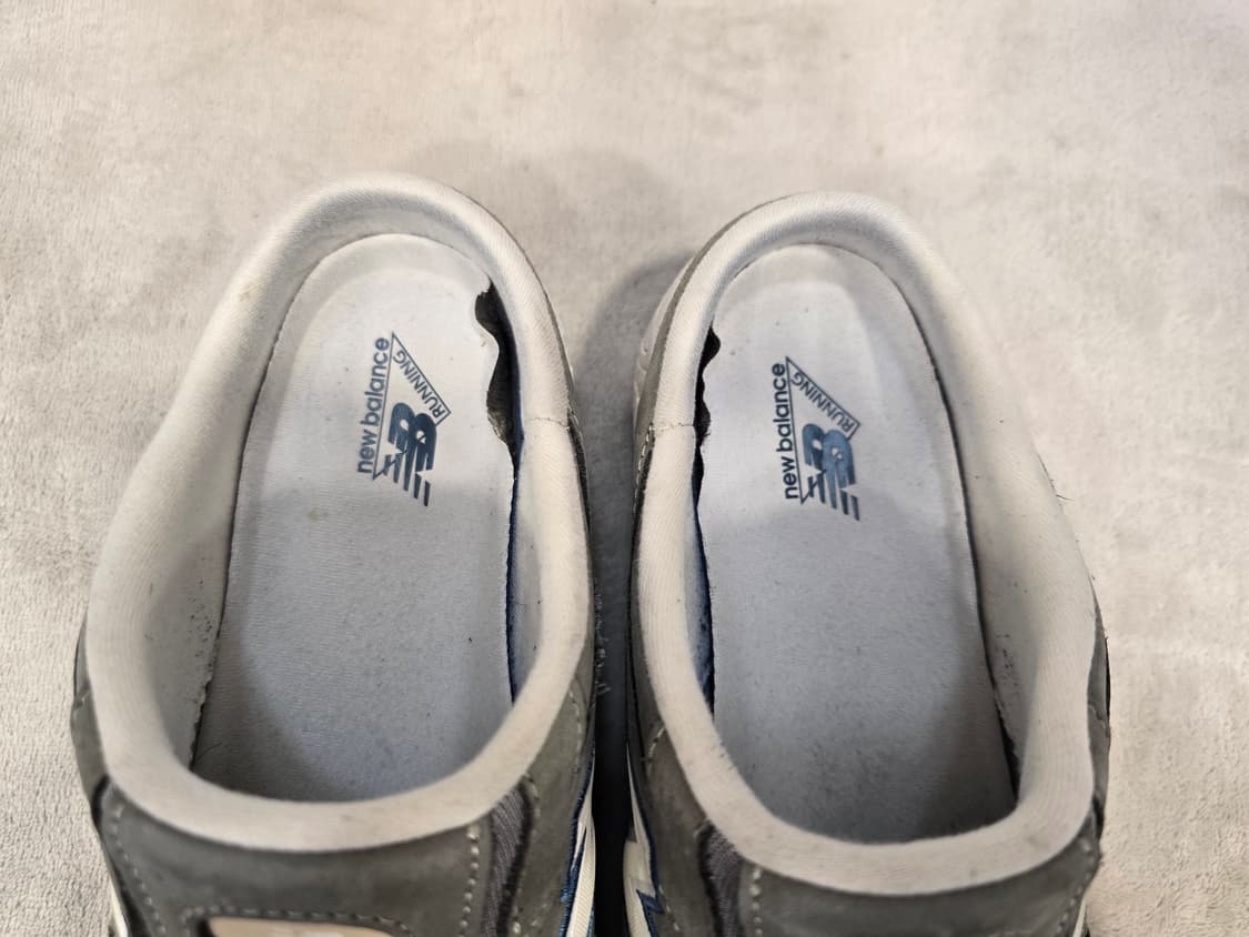 뉴발란스 2002R 뮬 레인클라우드 슬리퍼 회색 270 상품이미지6