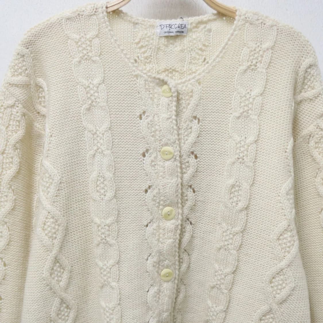 DFKCHEA 울 꽈배기 가디건 62305 상품이미지5