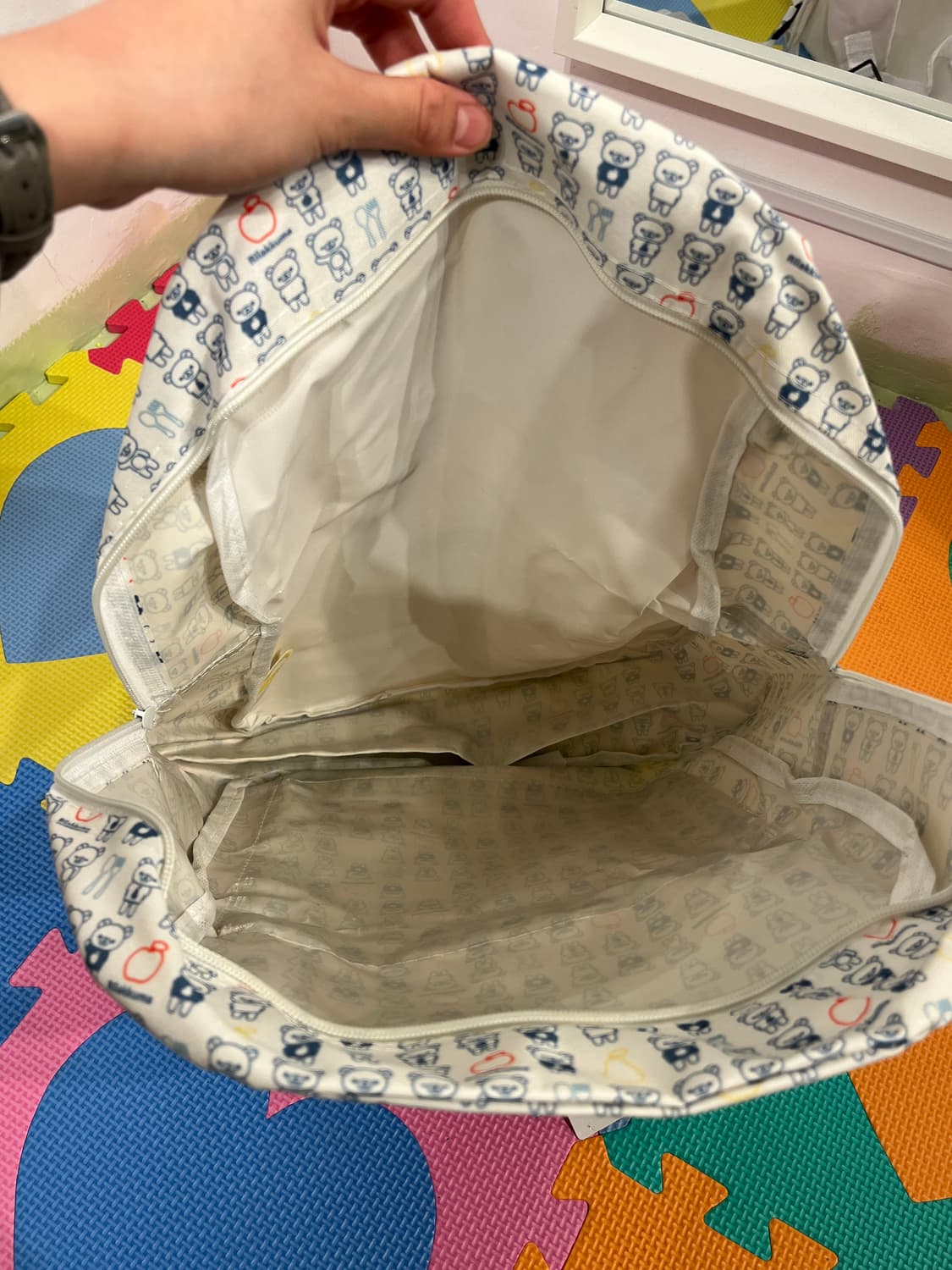 2017년 리락쿠마 프린팅 백팩 🐣 상품이미지4