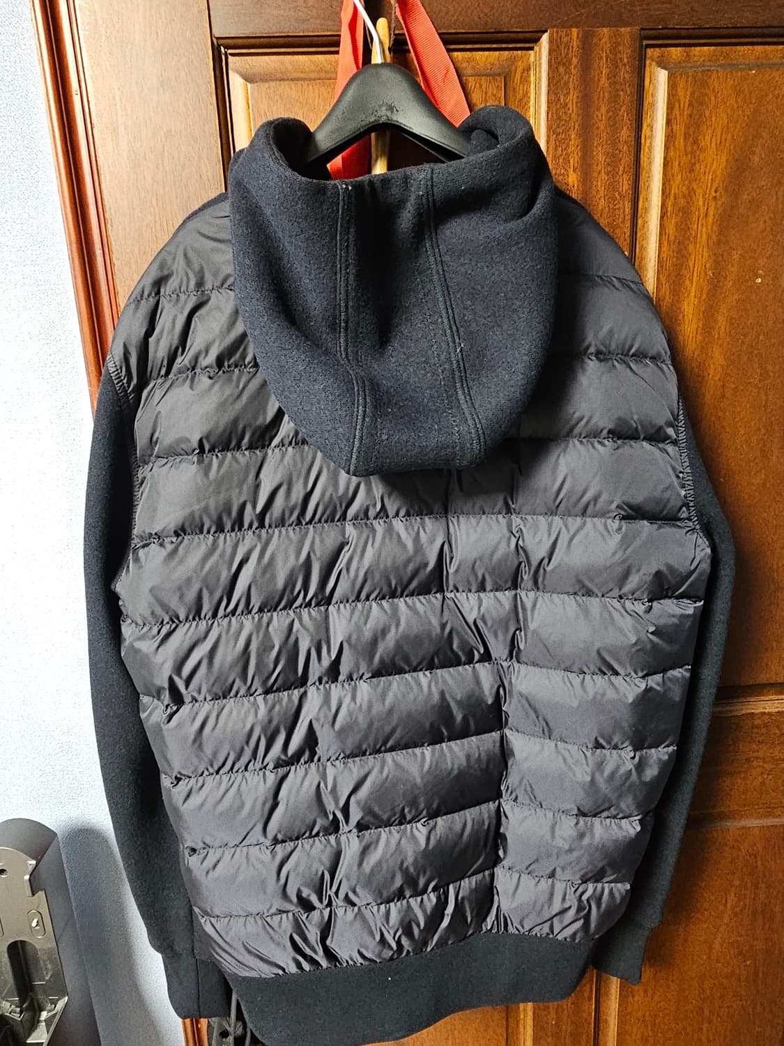 몽클레어 니트 후드 집업 네이비 상품이미지2