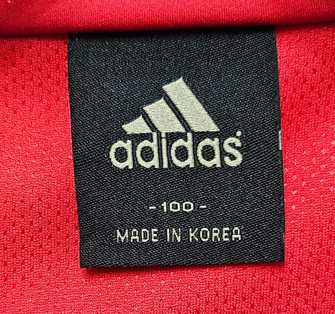 (100)L 아디다스 에센셜 클래식 3S우븐 [빨흰] 트랙탑 바람막이 상품이미지2