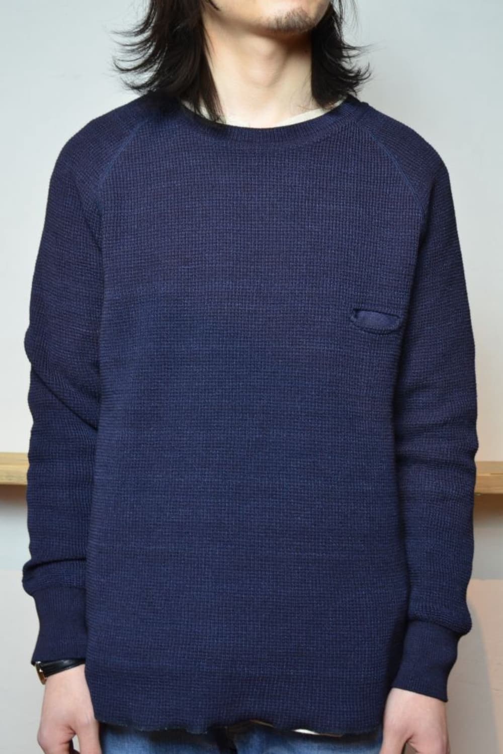 [L] Bukht 부호토 와플 니트 스웨터 상품이미지5