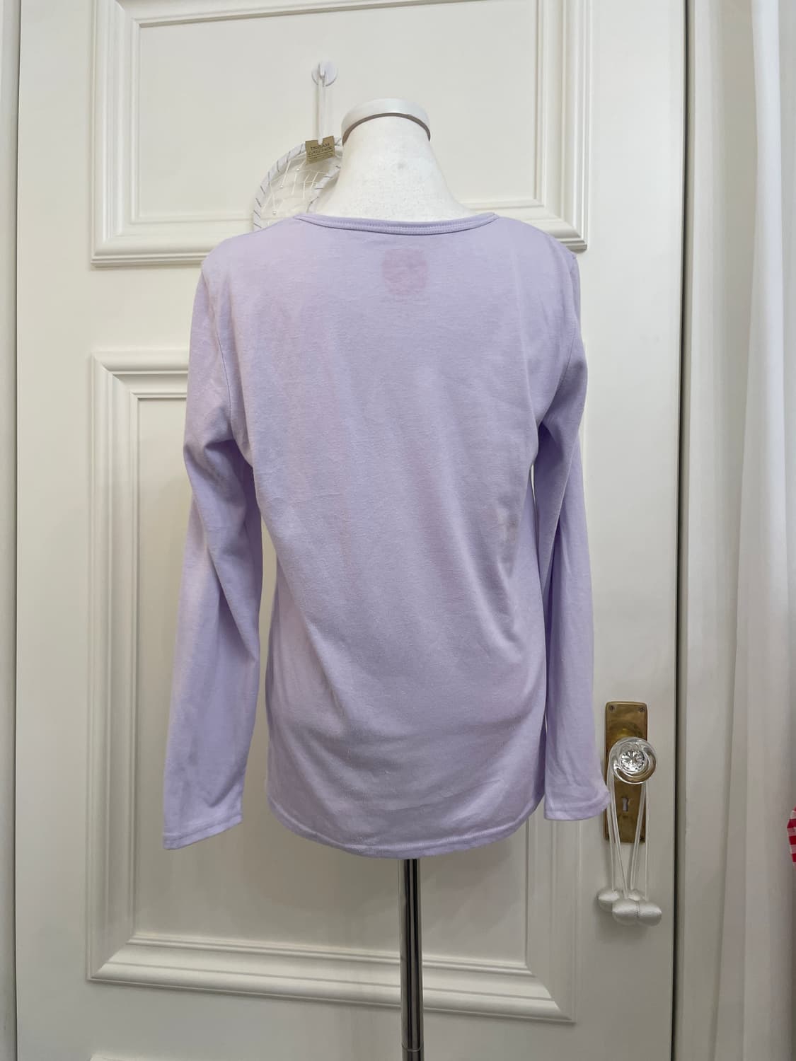 DISNEY pooh red glitter cute long sleeve 상품이미지3