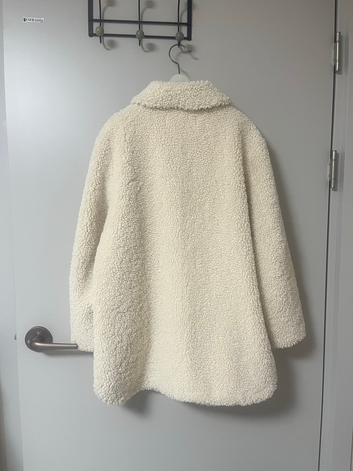 자라 플리스 미디 무스탕 코트 🐑 상품이미지3