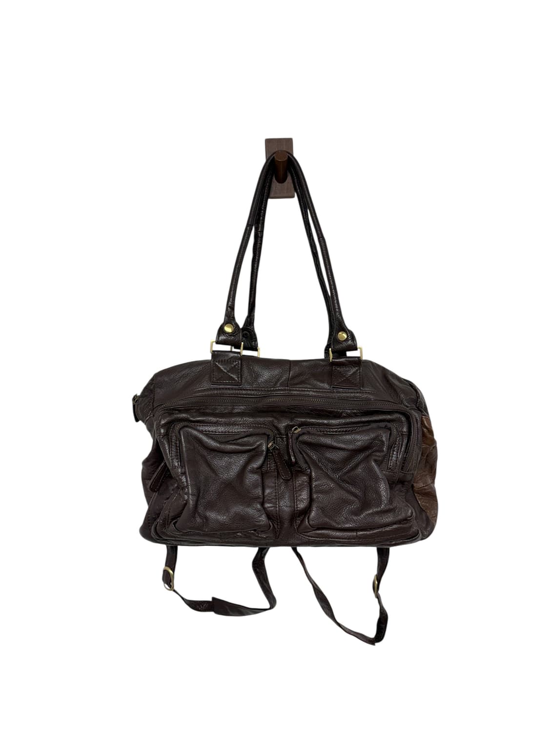 빈티지 투웨이 레더 포켓백 상품이미지1