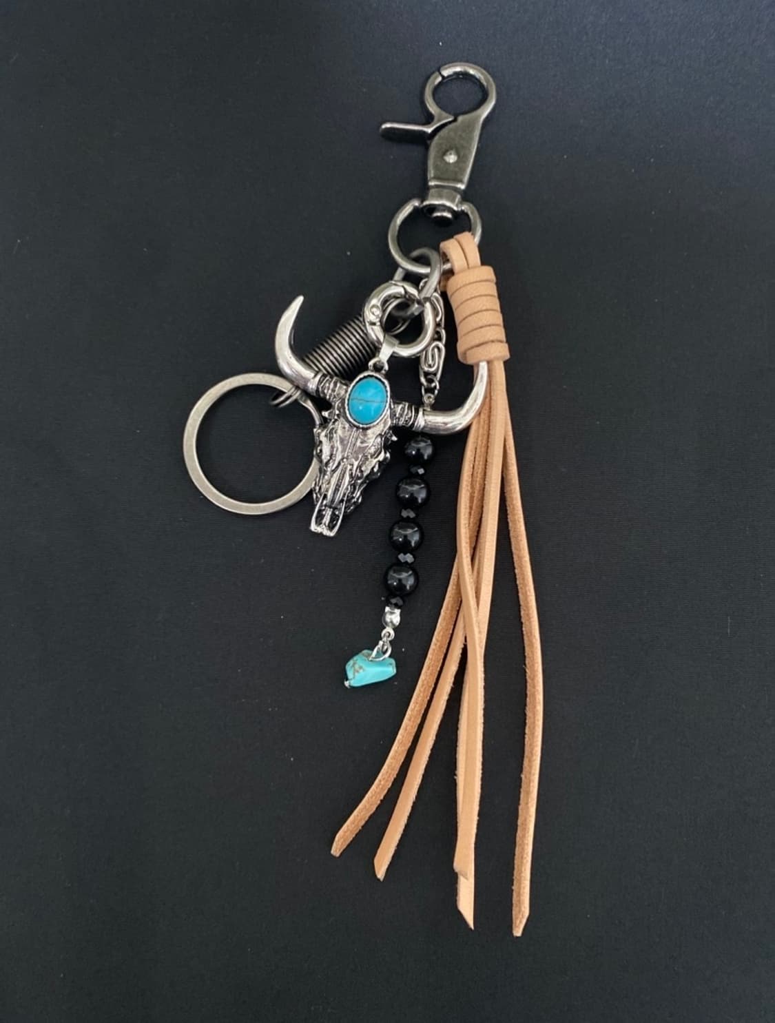 터키석 에스닉 키링 상품이미지2