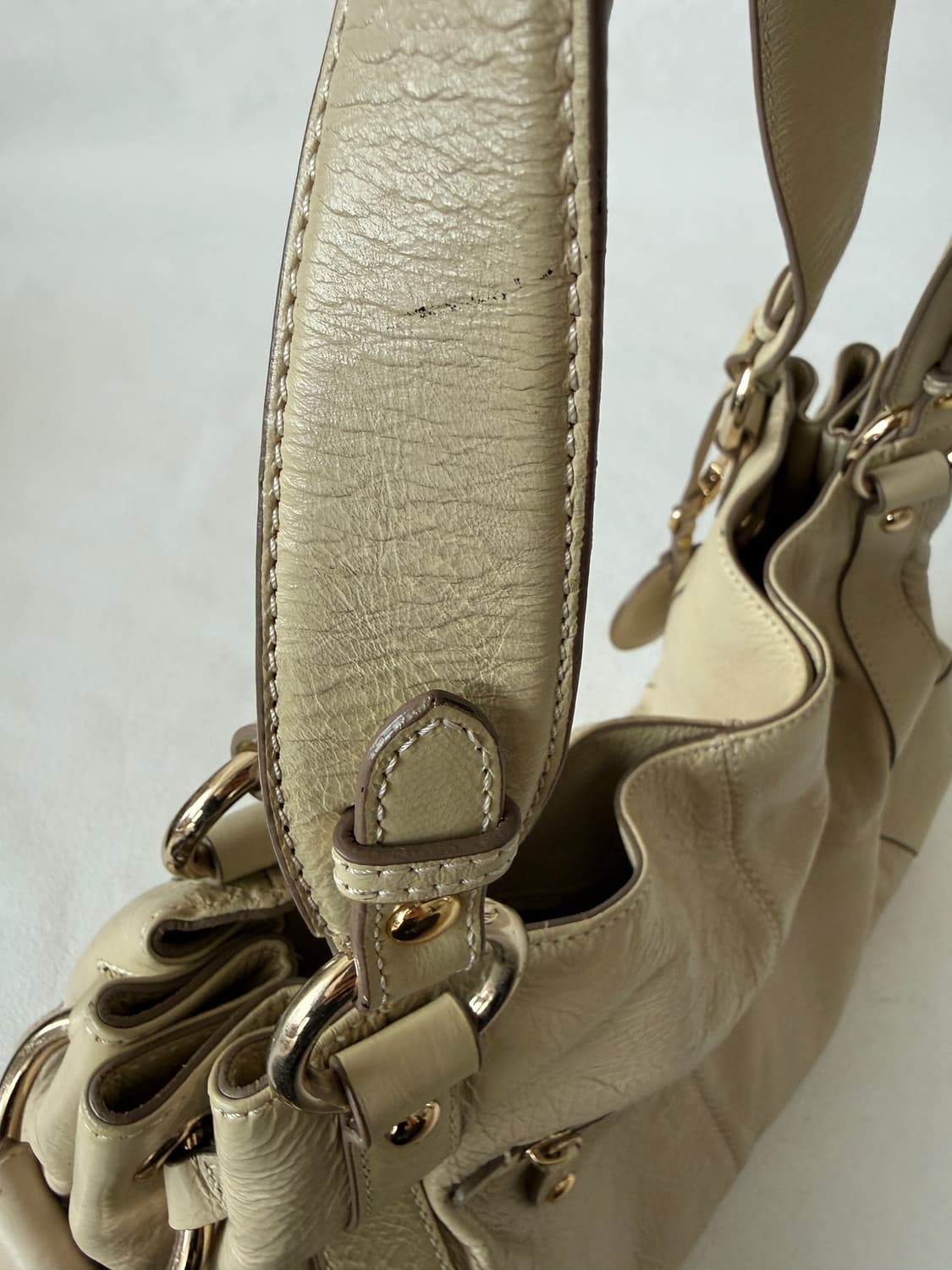 앤클라인(ANNE KLEIN) 레더 숄더백(큰 사이즈) 상품이미지8