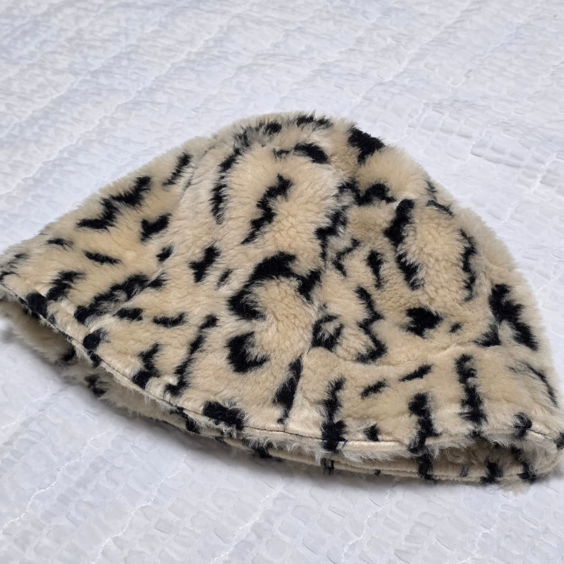 호피레오파드st 대대장 겨울 퍼 버킷햇 상품이미지1