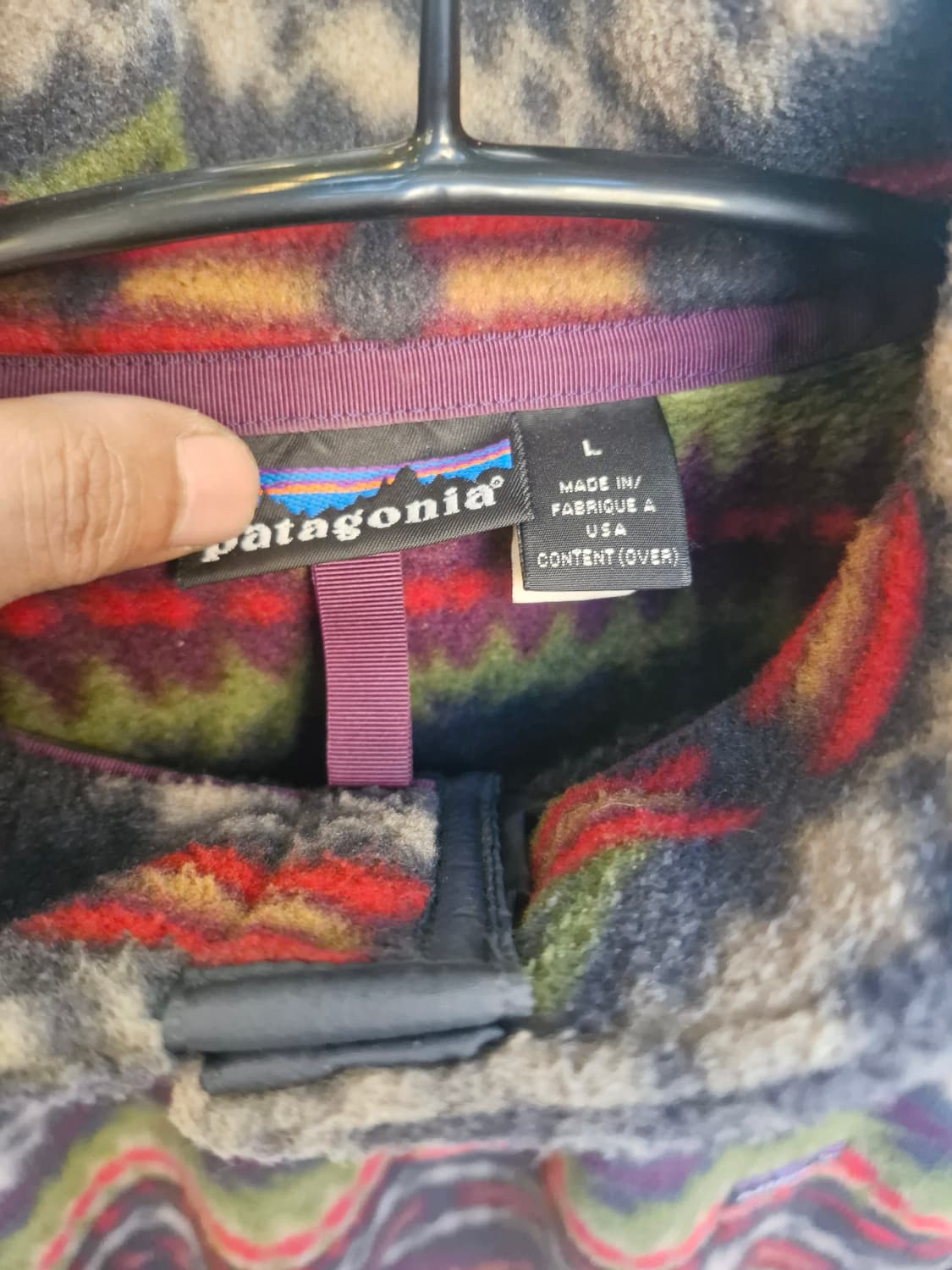 Z-234 파타고니아 신칠라 아즈텍 네이티브 80s 상품이미지5