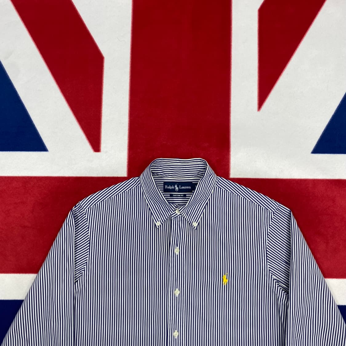 폴로 스트라이프 셔츠 M 상품이미지3