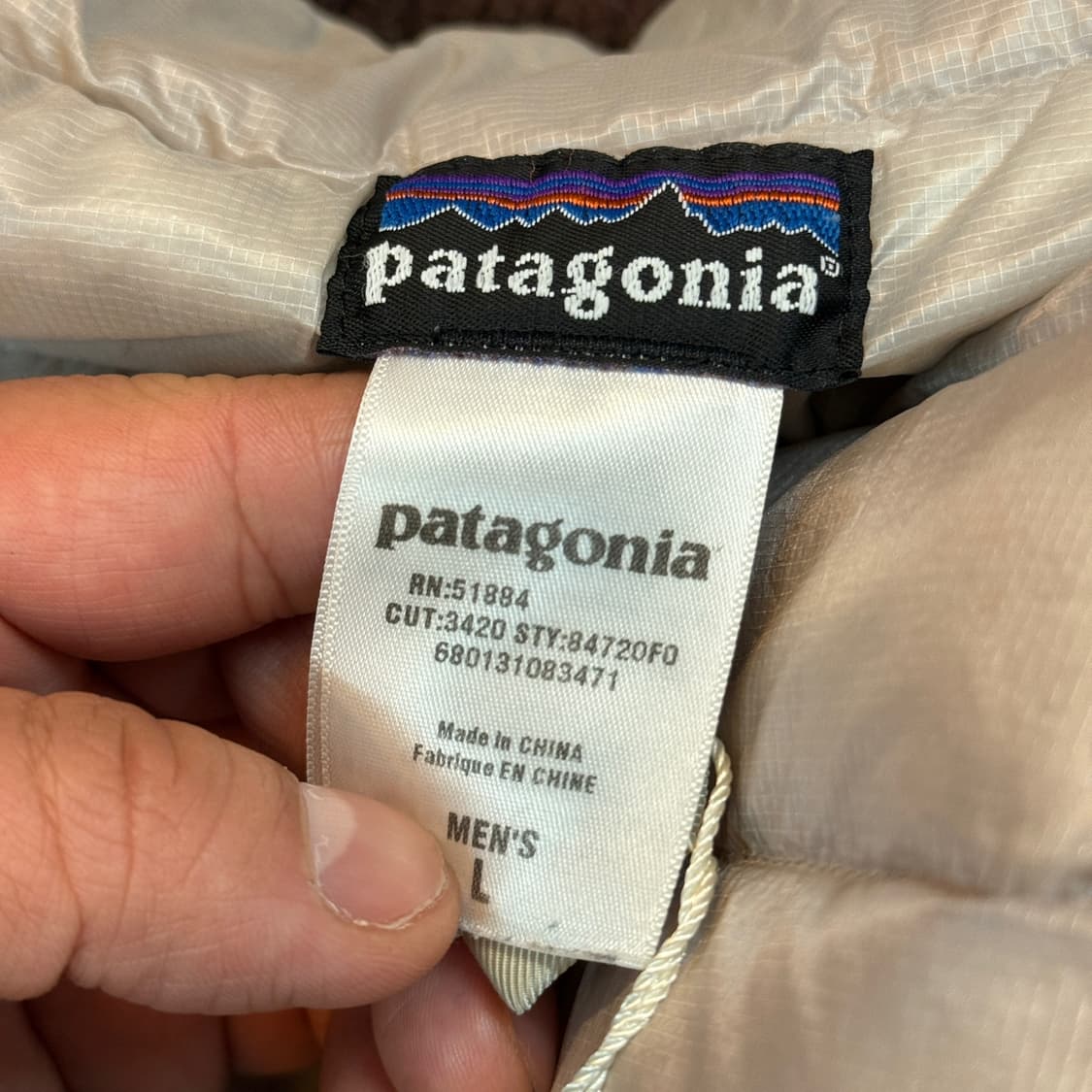 2010 파타고니아 다운 스웨터 스페셜 에디션 경량 패딩 상품이미지8