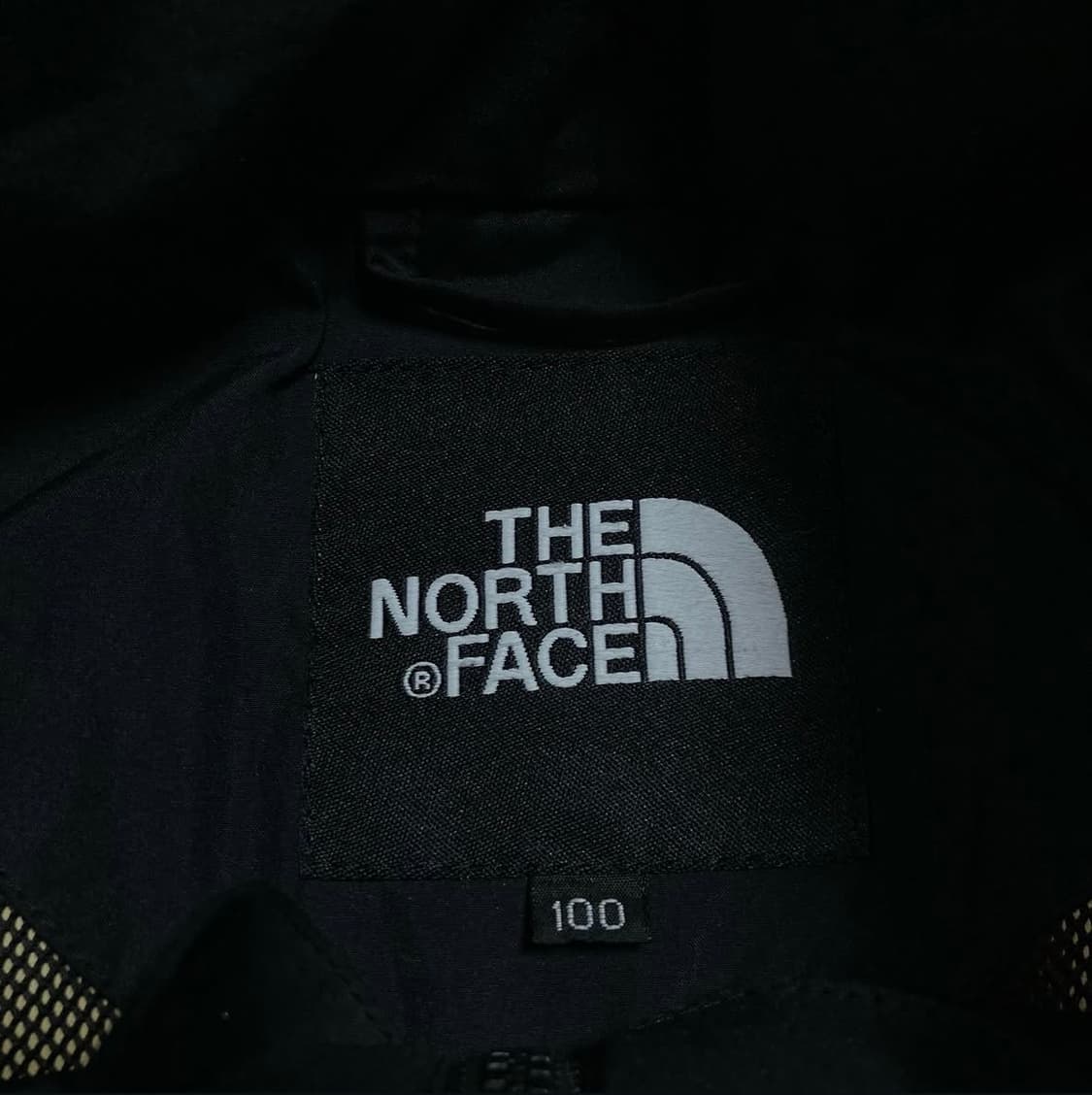 노스페이스 스몰 로고 고어텍스 블랙 바람막이 상품이미지4