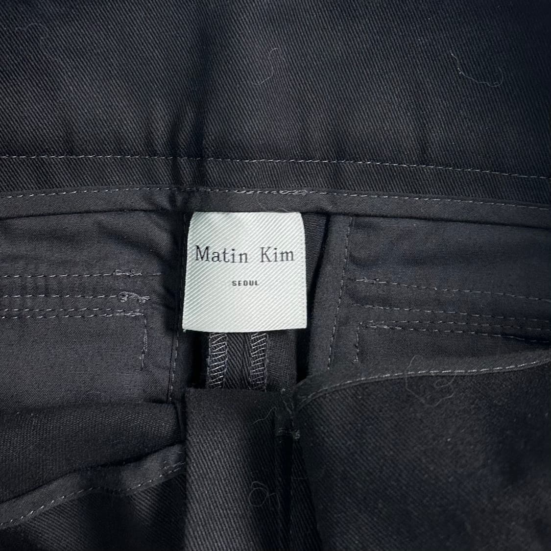 마뗑킴 디테일 블랙 팬츠  상품이미지6