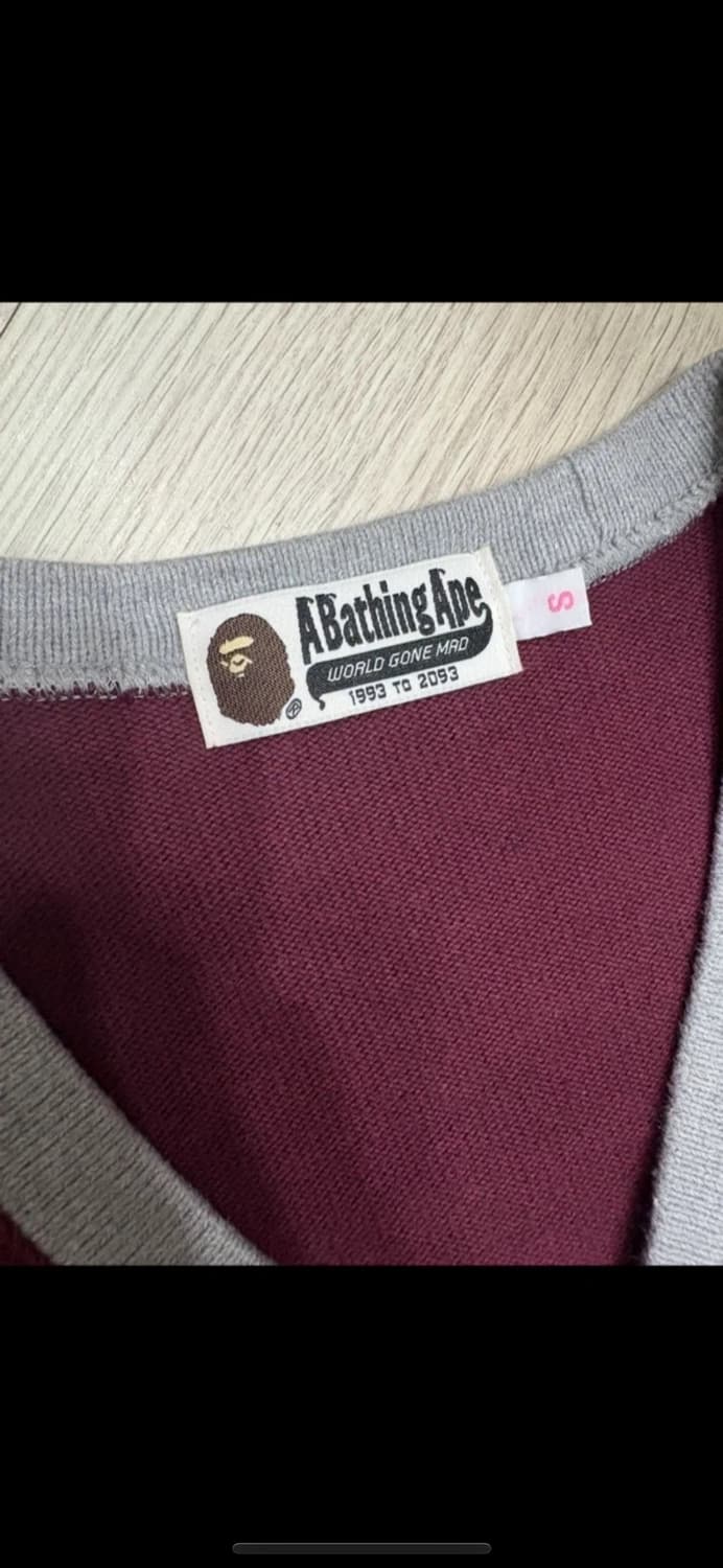 A BATHING APE 베이프 가디건 S 상품이미지3