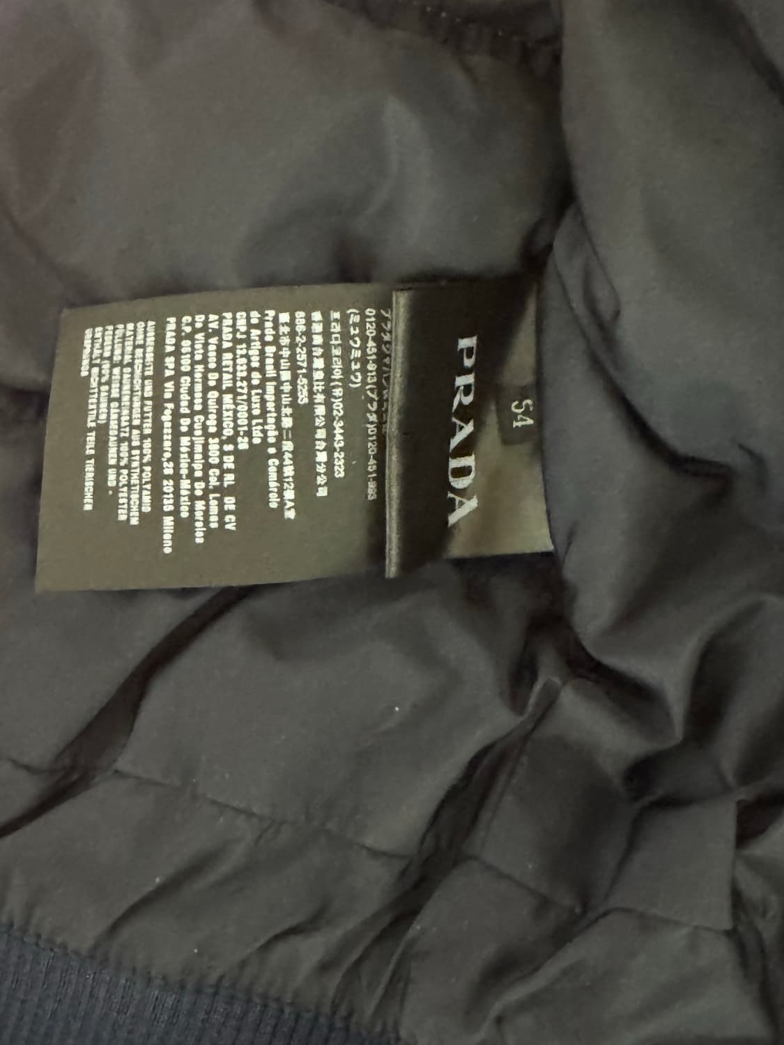 (54) 프라다 삼각로고 패딩 sgh573 상품이미지9