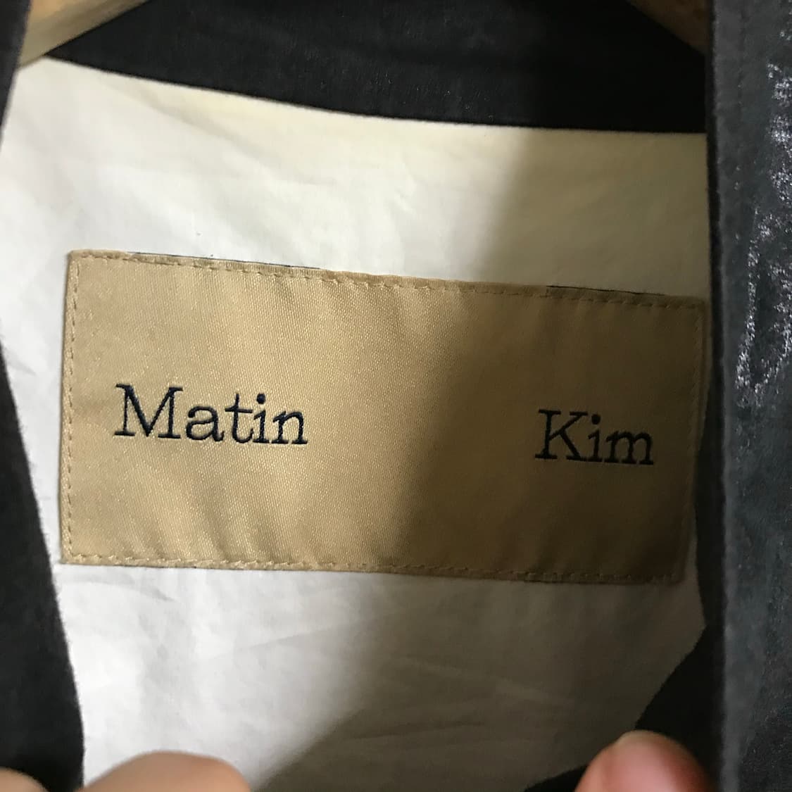 마뗑킴 오레오 22s 코팅 자켓 상품이미지4