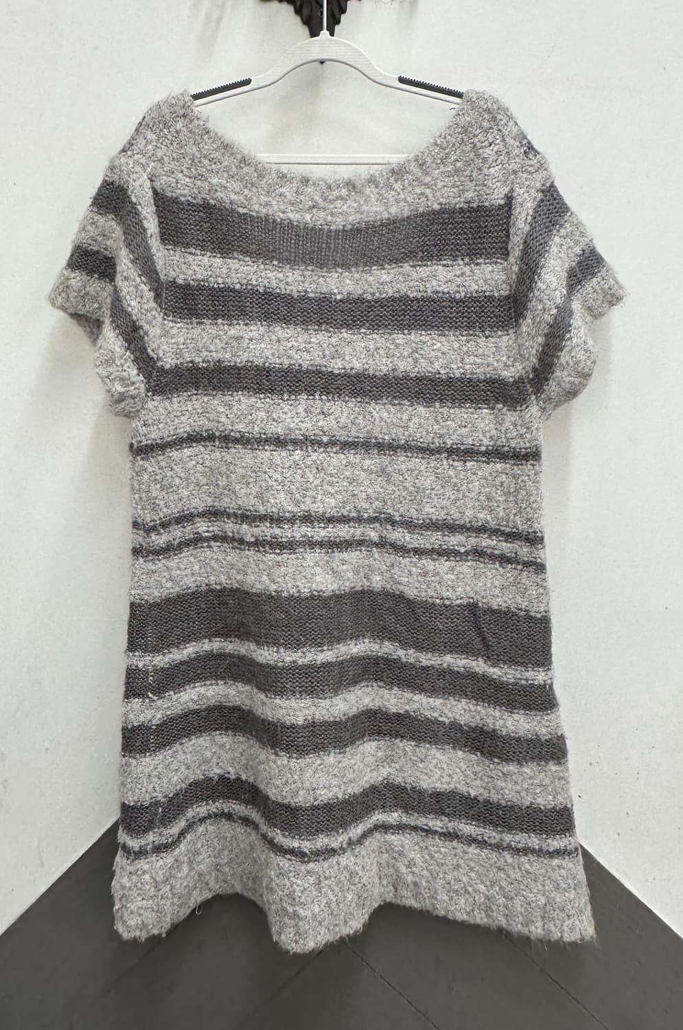 🩶사와코의 외출복 코디세트🩶그런지 그레이 무채색 니트 셔츠 빈티지 상품이미지6