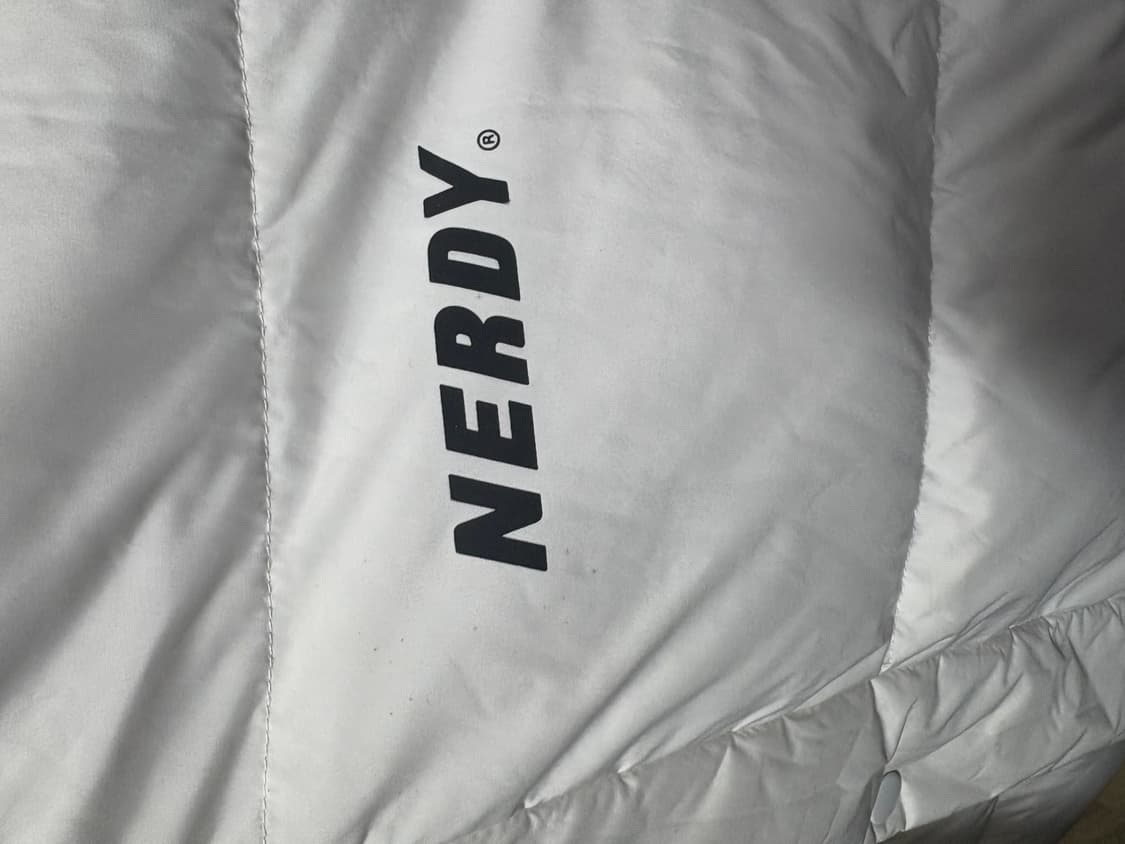 널디 화이트 롱패딩 M사이즈 상태 정말 깨끗해요 상품이미지3
