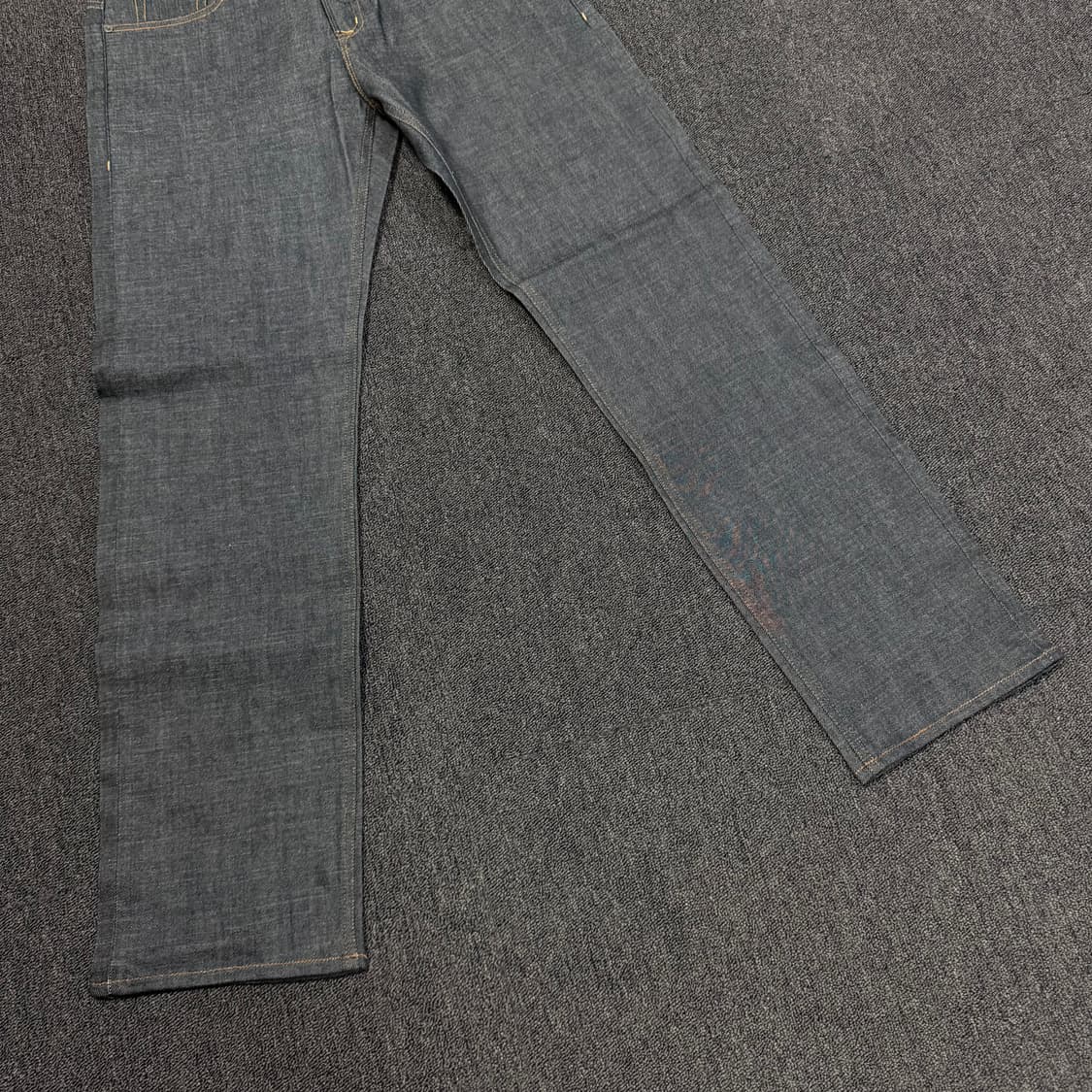 에비수 백 빅로고 데님 팬츠  상품이미지8