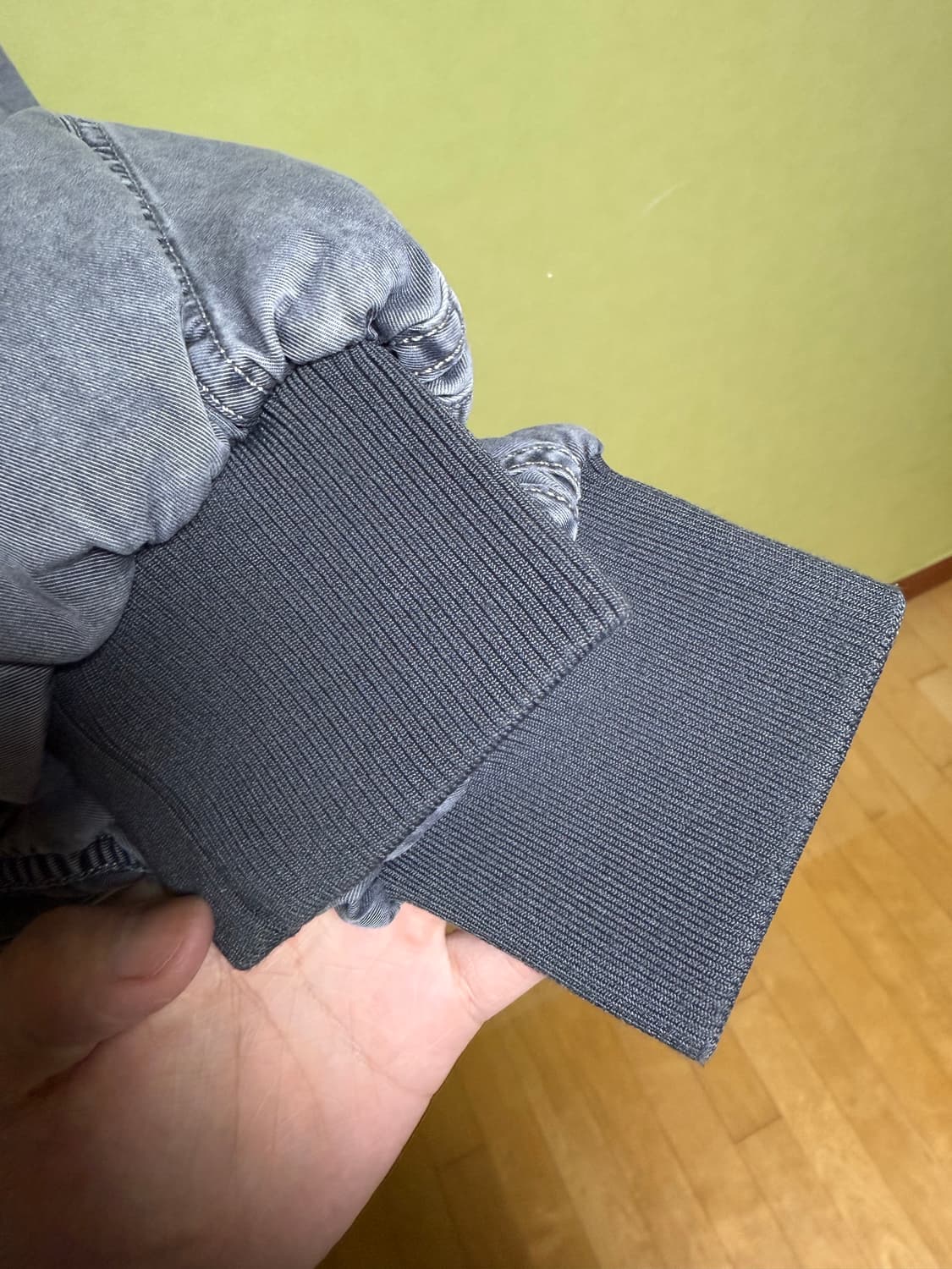 아디다스 아딜레늄2 워시드 봄버 자켓 차콜 상품이미지2