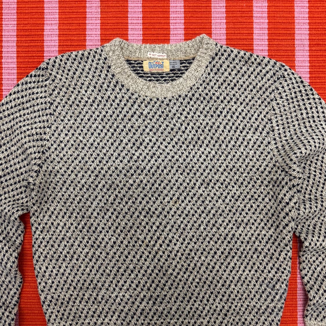 제이 스캇 알렉산더 버드아이 패턴 니트 (XL)  상품이미지3