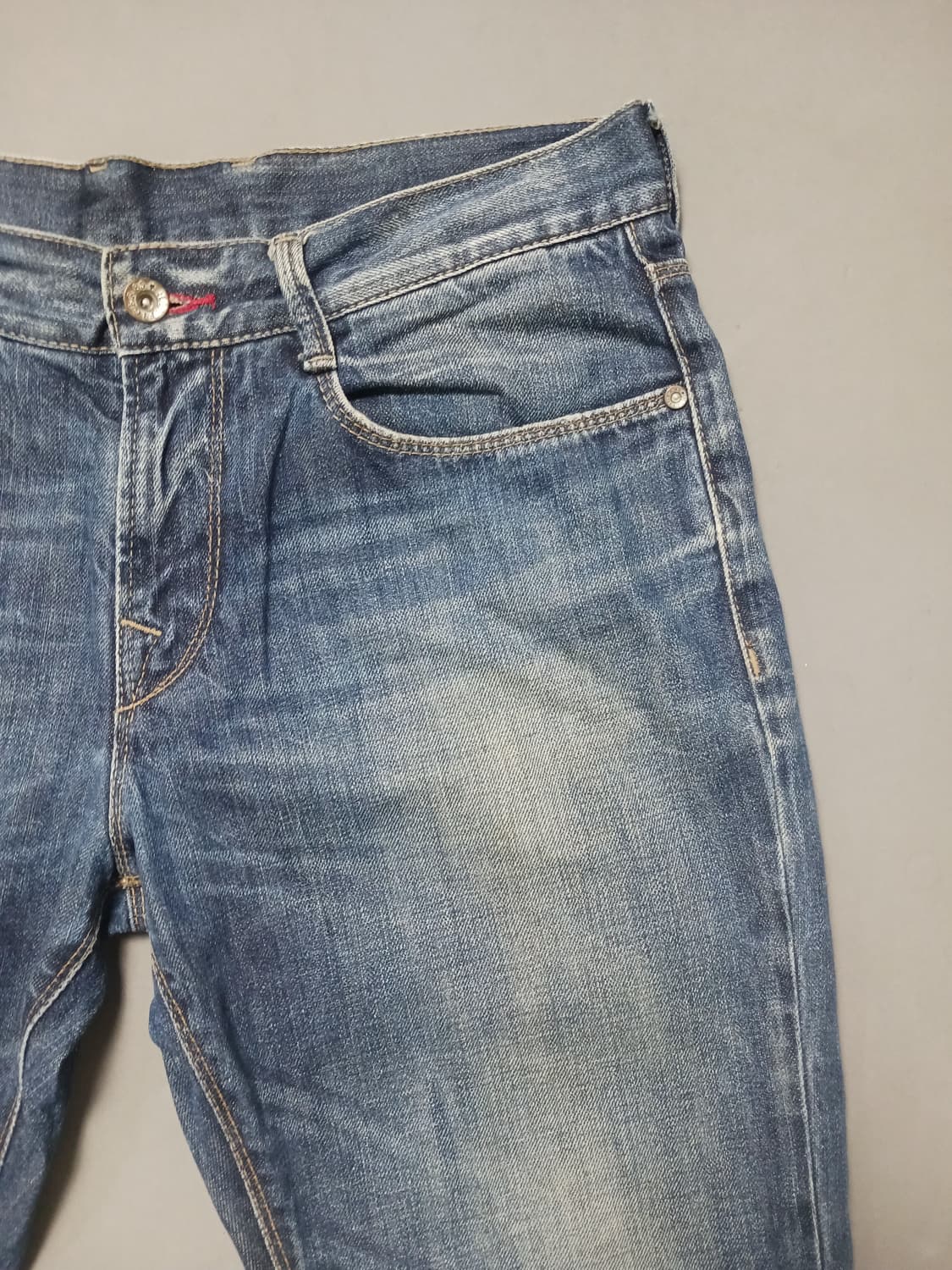 [32] 타미힐피거 빈티지워싱 보스턴 슬림진 청바지 상품이미지4
