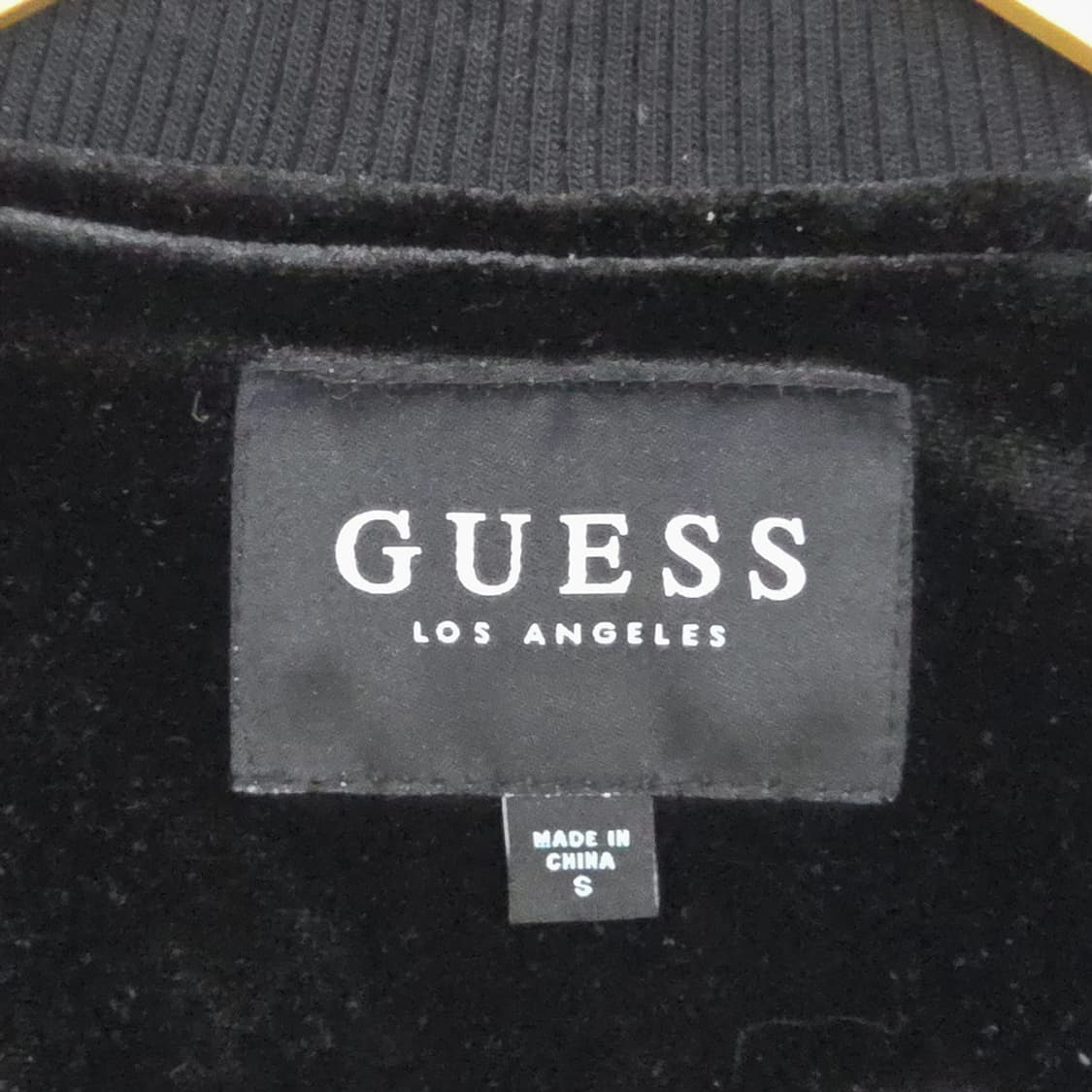 게스(GUESS) 벨벳 퀄팅 집업 자켓 S 상품이미지7