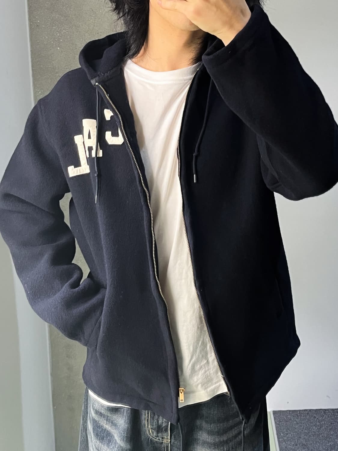 챔피언 멜튼 울 후드 자켓 상품이미지3